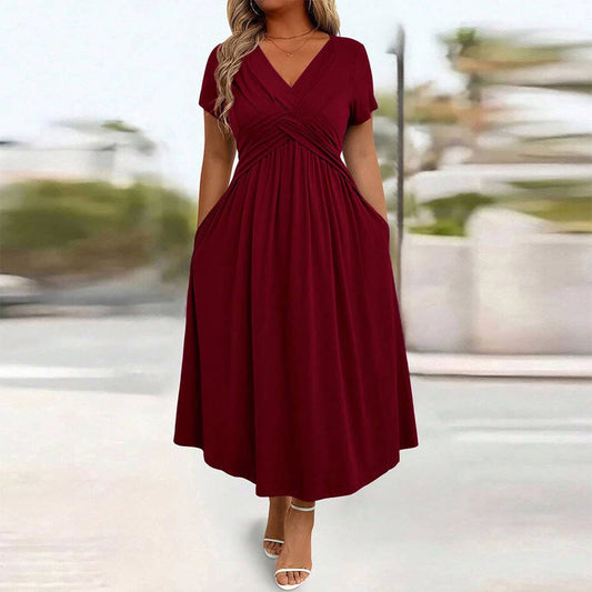 Elegant Long Dress ? Chic & Feminine Look
