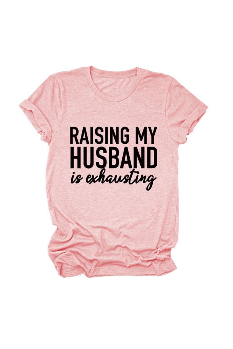 CWTTS1550_WOMEN'S SIMPLE LETTER PRINT ALL-MATCH T-SHIRT