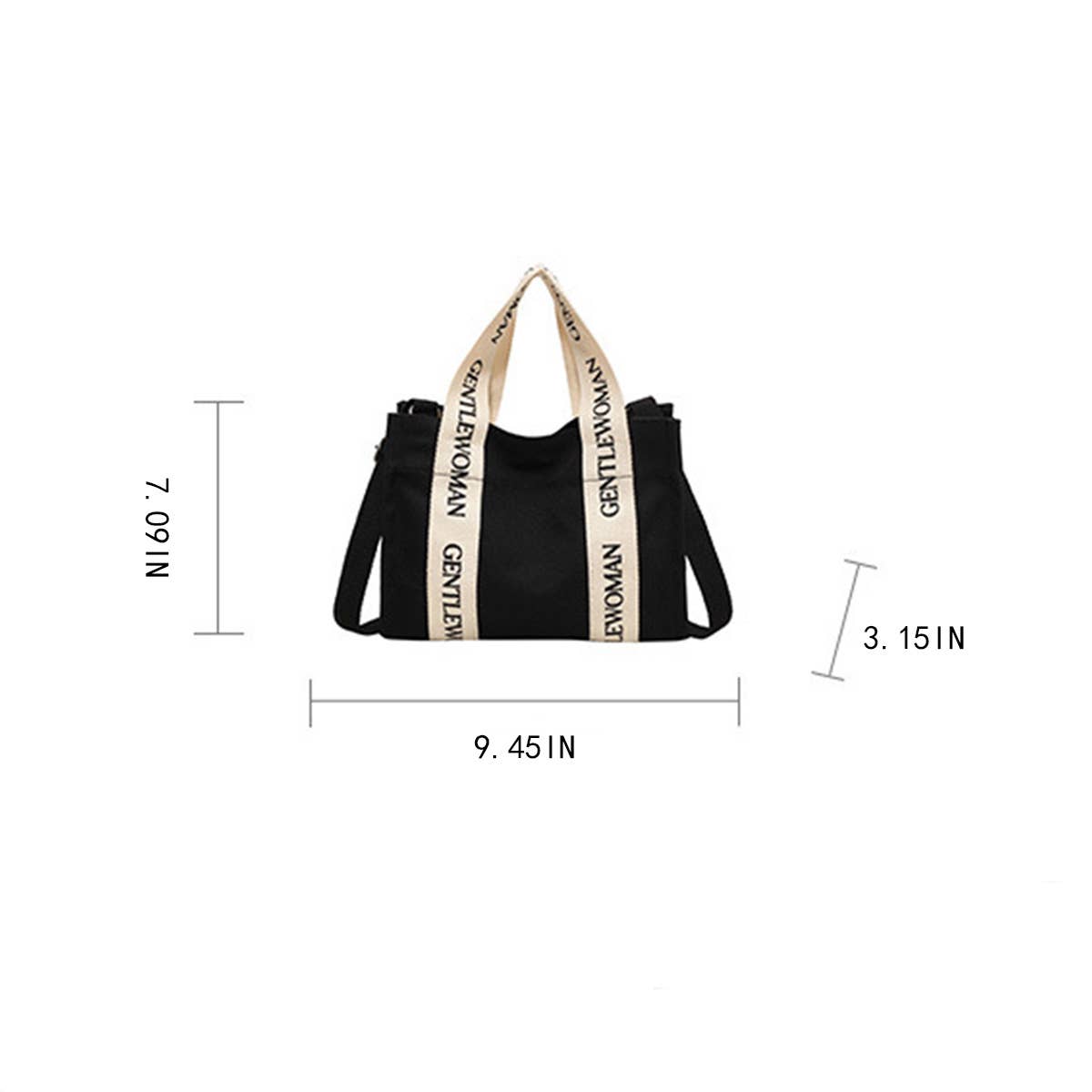 NEW CASUAL LETTER BASKET CANVAS SHOULDER BAG_CWAB2675