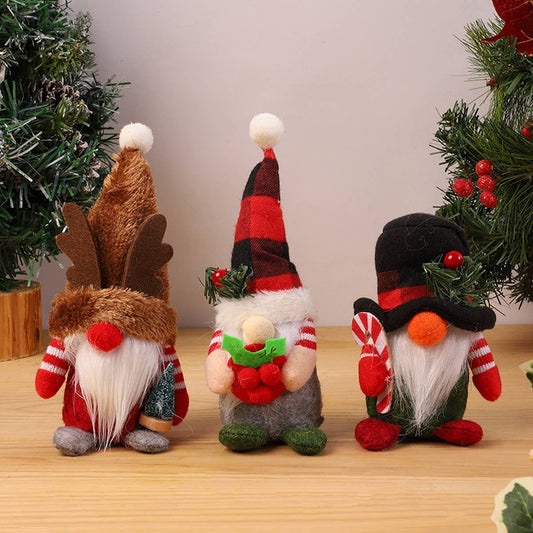 RUDOLPH DWARF DOLL FACELESS DOLL DOLL ORNAMENTS