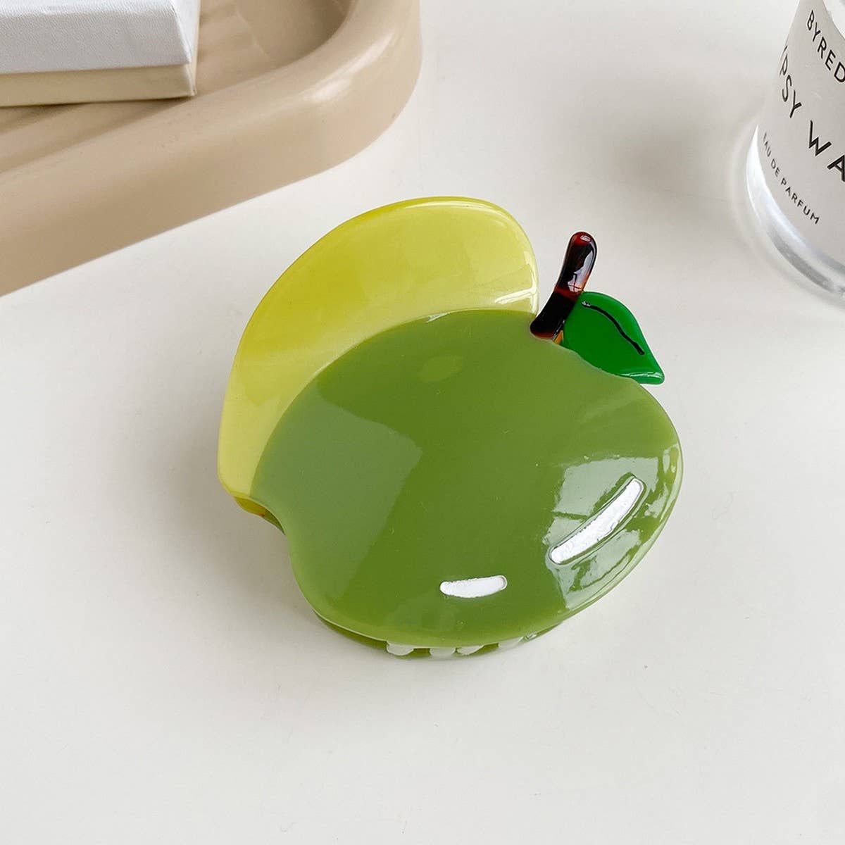 Peach & Apple Hair Claw ??Cute Summer Accessory_CWAHA5889