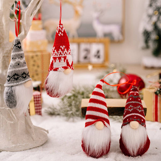 CWMM1743_Christmas Knitted Forest Old Man Home Pendant