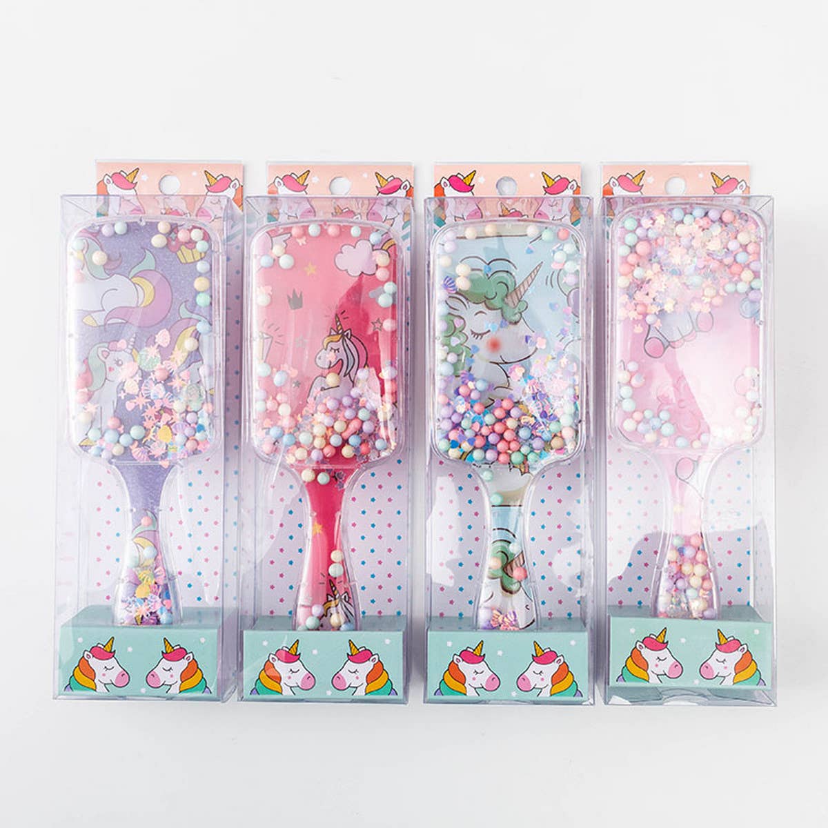 CARTOON QUICKSAND BUBBLE BEAD MASSAGE COMB_CWMM0940