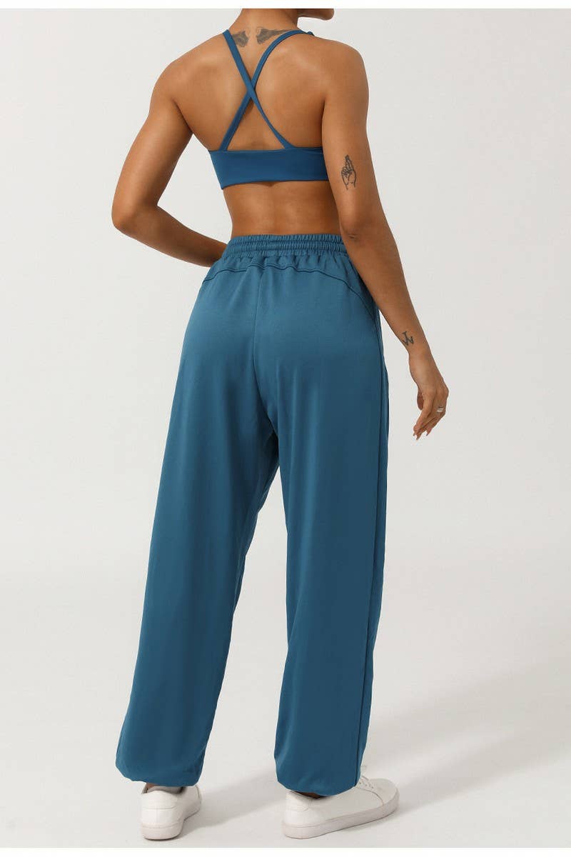 CWBLP1233_SOLID HIGH WAIST DRAWSTRING SWEATPANTS