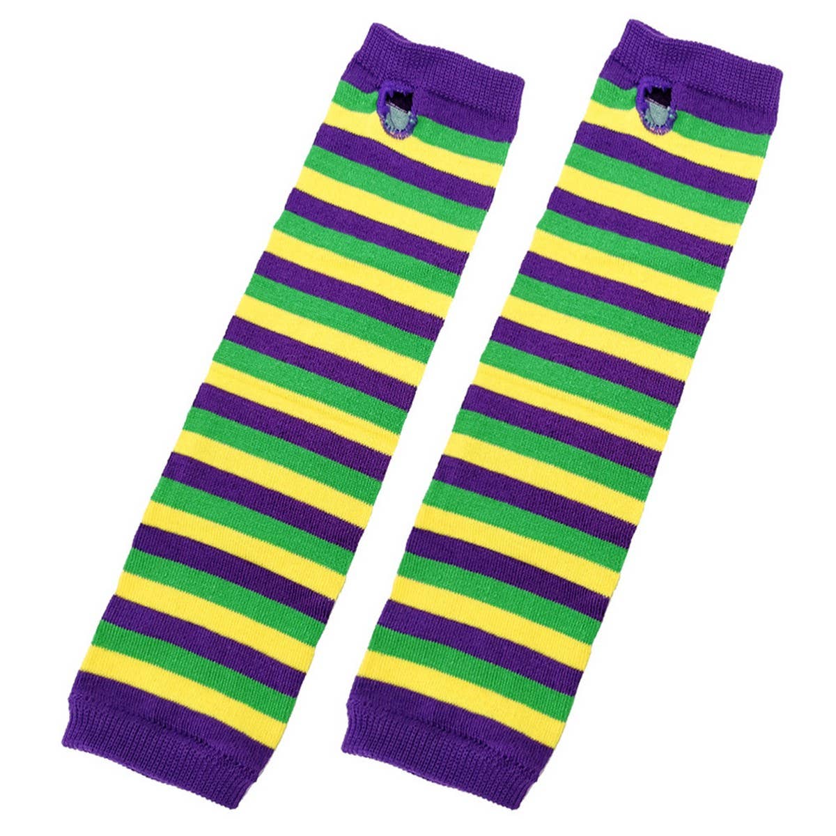 CWMS02685_STRIPED SOCKS &AMP GLOVES SET PARTY