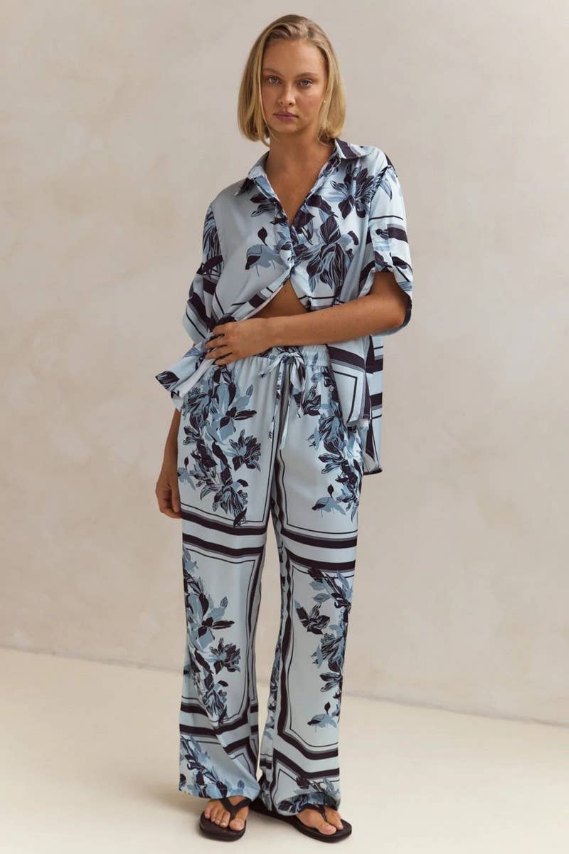 CWSS1205_SUMMER HOME WEAR FASHION CASUAL SUIT