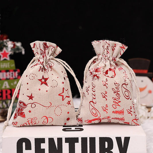 CWMM1748_Christmas Goodie Bag Drawstring Gift Bag