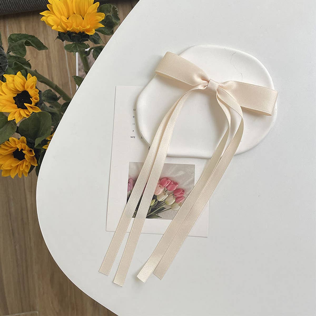 NEW STYLE RIBBON HAIR BOW RIBBON HAIRPIN_CWAHA0854