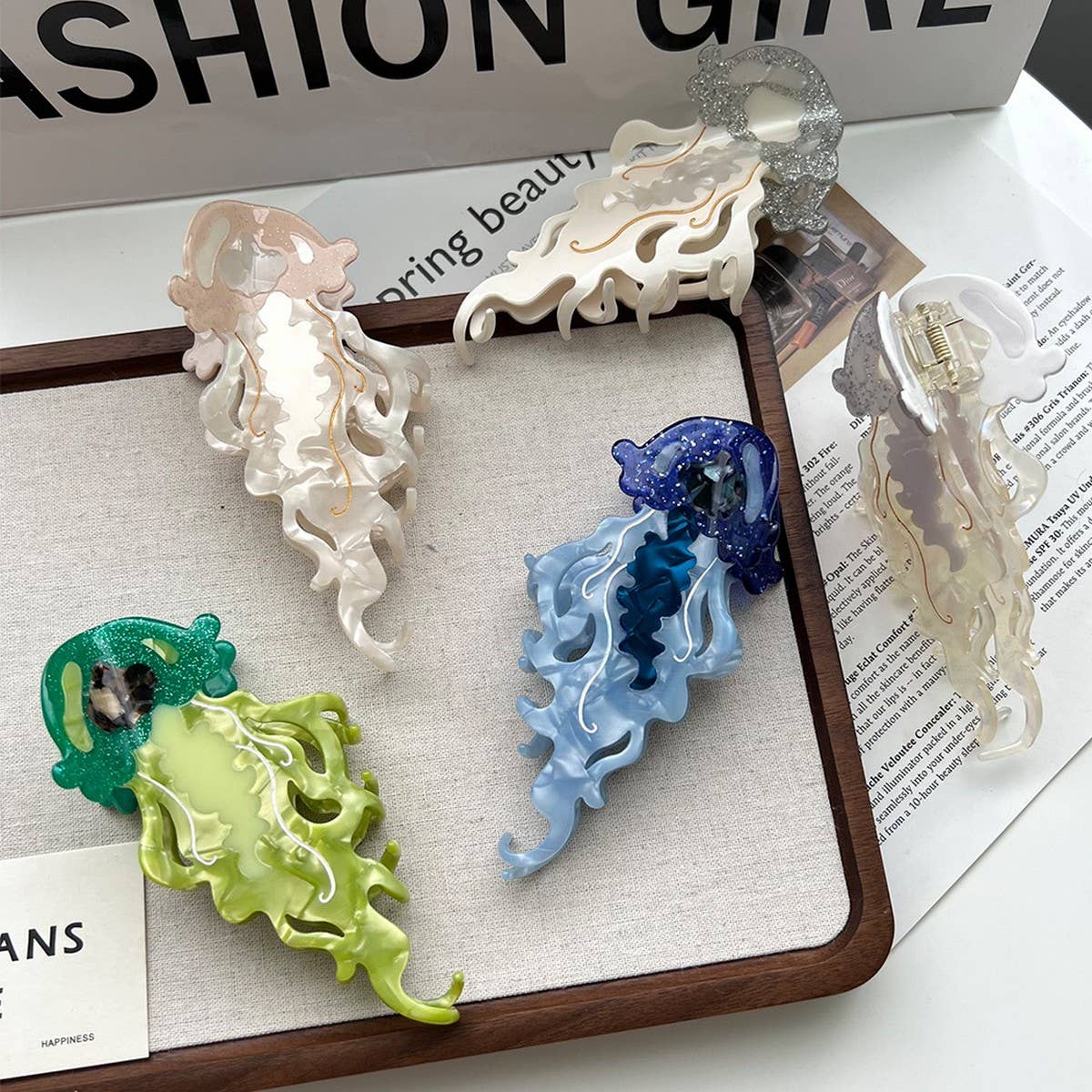 New Jellyfish Acetate Cartoon Hair Clip£ßCWAHA5716