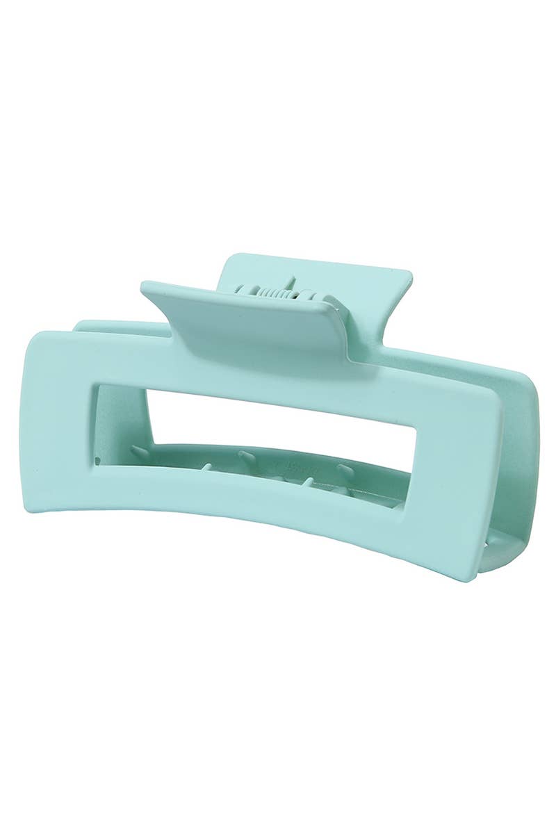 4.1 Inch Matte PS Plastic Hair Claw Clip, Wholesal_CWAHA0091