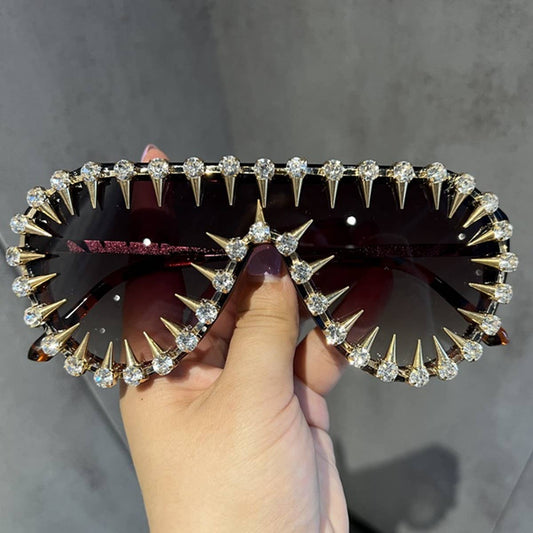 PERSONALIZED PUNK ONE-PIECE FUNNY SUNGLASSES_CWASG0757