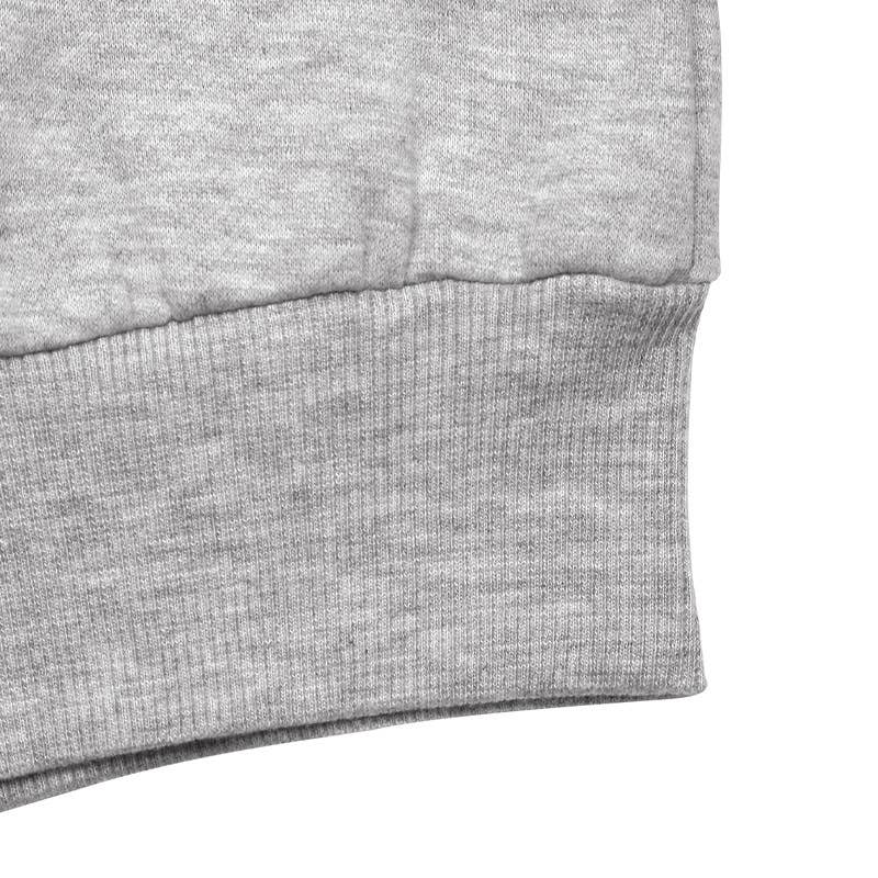 Casual short, waist-exposing hooded sweatshirt