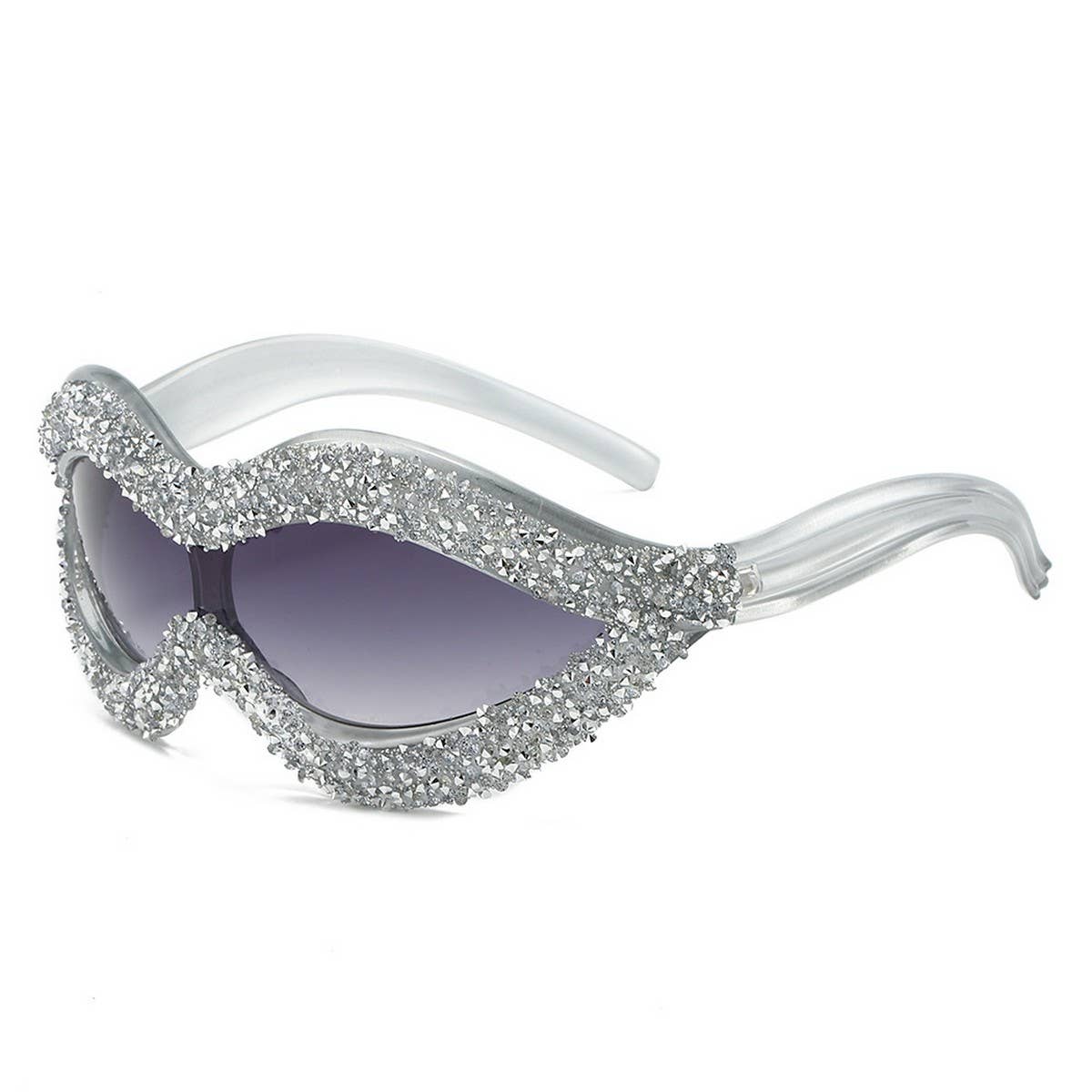 ALIEN ONE-PIECE SEXY LIPS WITH DIAMOND SUNGLASSES_CWASG0838