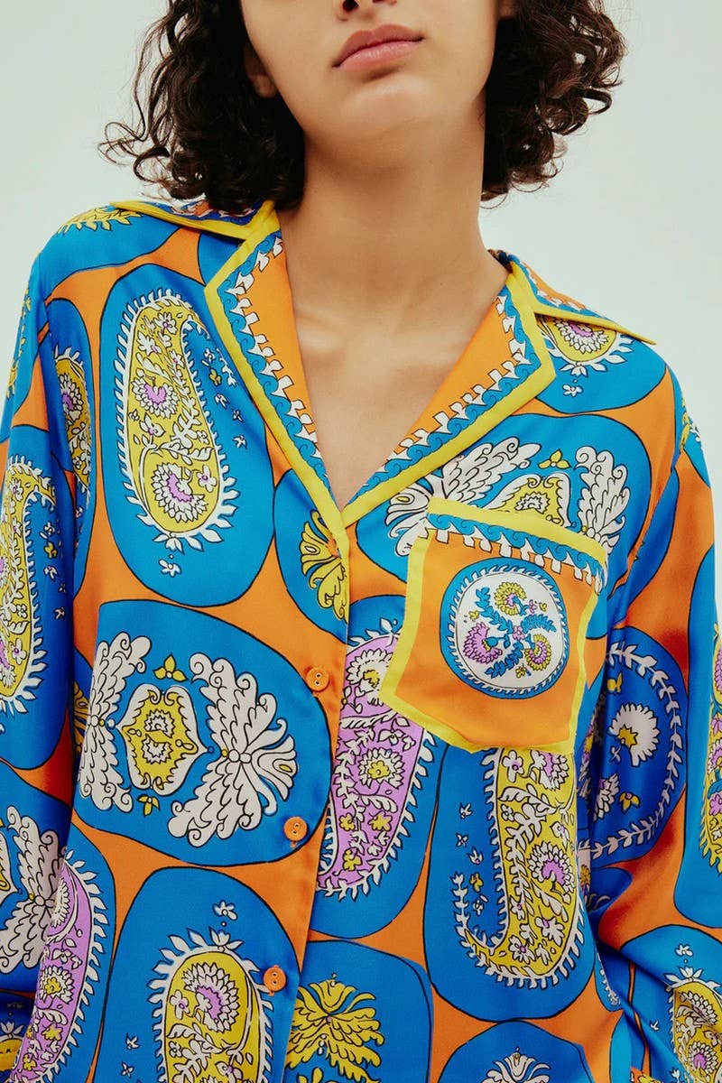 CWSS1240_FASHION HOLIDAY LOOSE CASUAL TWO-PIECE