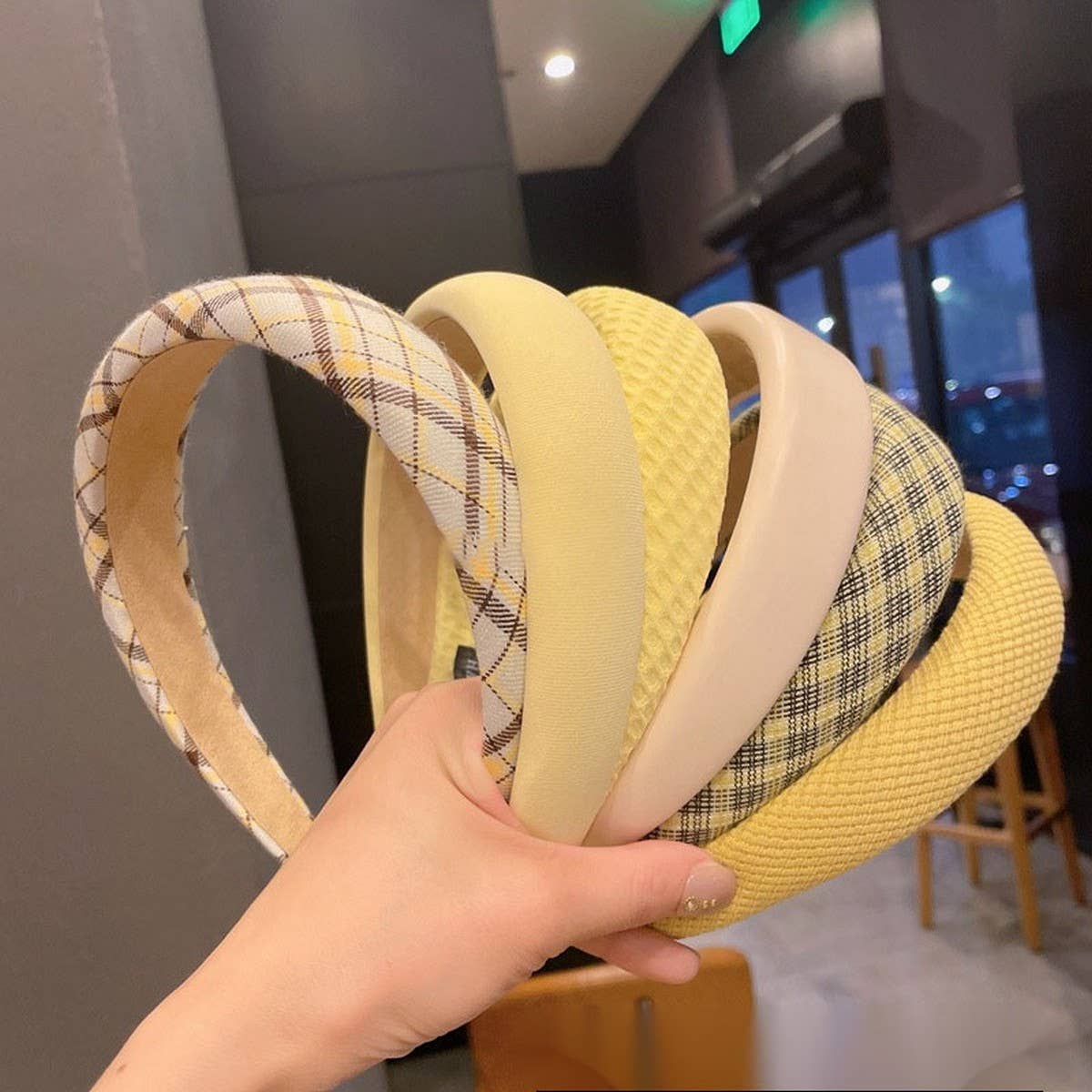 FRESH AND SWEET YELLOW ALL-MATCH HEADBAND