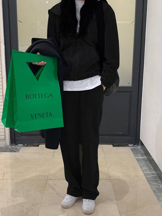 Corduroy sportswear and casual suit