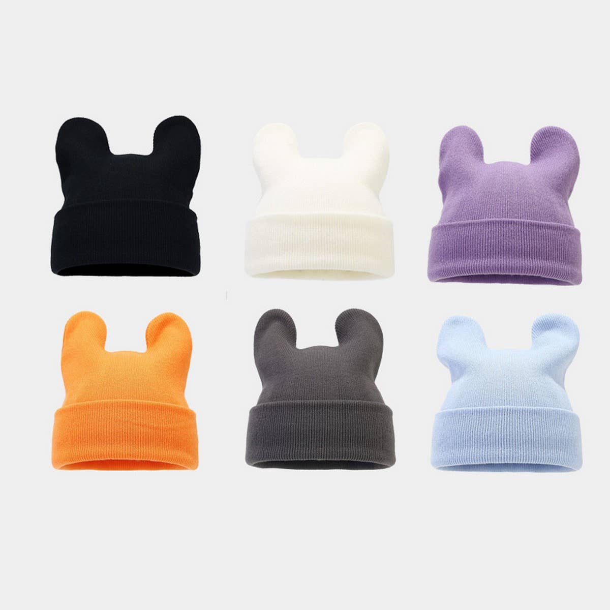 CUTE CARTOON AUTUMN AND WINTER WARM KNITTED HAT_CWAH2117