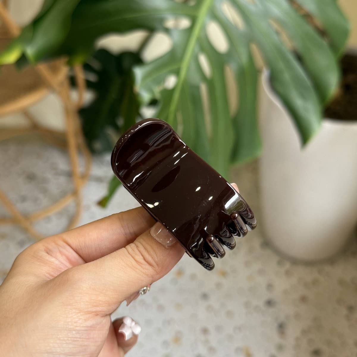 CWAHA4469_SIMPLE HIGH PONYTAIL FIXED ANTI-FALL HAIRPIN