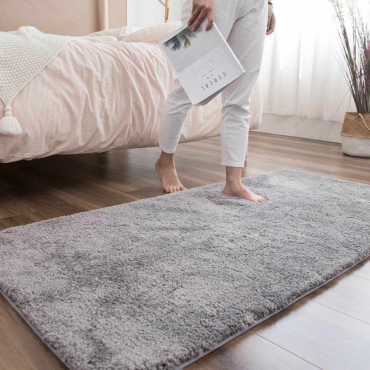NON-SLIP BEDROOM CARPET BATHROOM MAT_CWMM1598