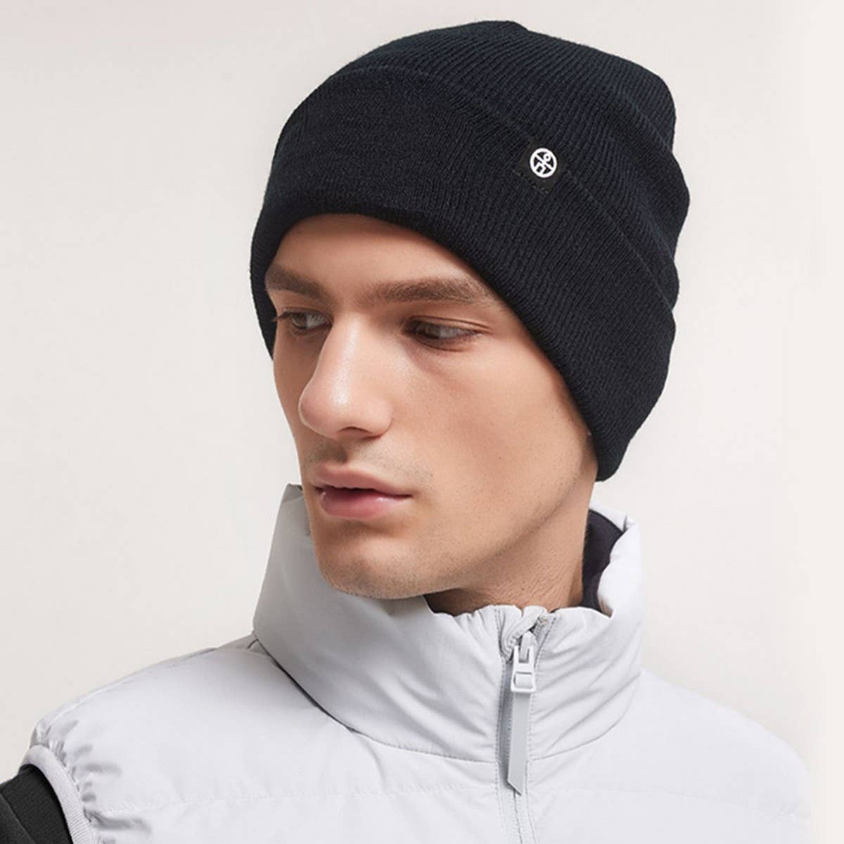 WINTER OUTDOOR WARM PULLOVER EARMUFFS KNITTED HAT_CWAH2454