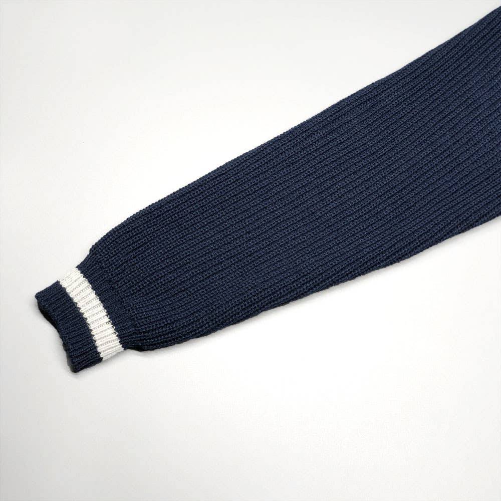 Deep V-neck loose off-the-shoulder sweater