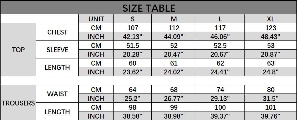 Contrast color sweater trousers two - piece set