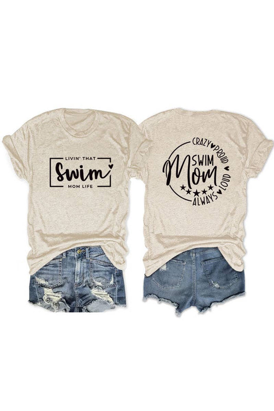 CWTTS1554_CASUAL DOUBLE-SIDED LETTER PRINT SHORT-SLEEVED TOP