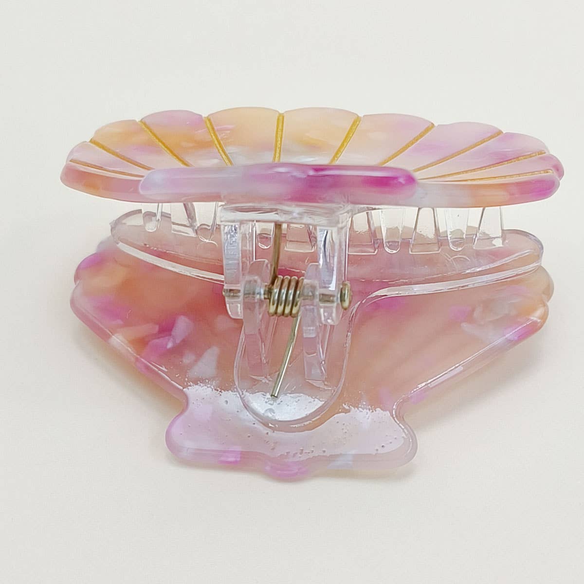 2" Small Shell Hair Claw Clip for Back Hair_CWAHA0653