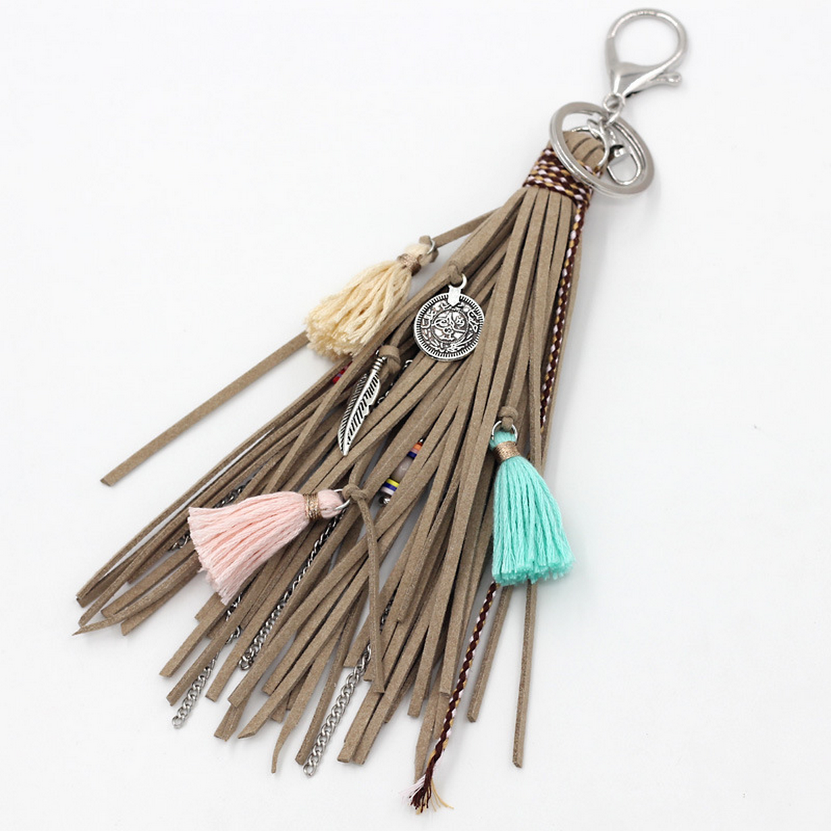 CUTE BOHEMIAN STYLE KEYCHAIN BAG PENDANT