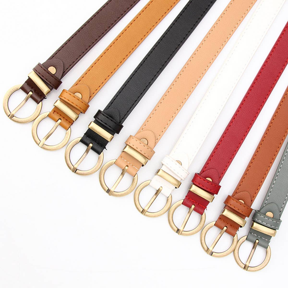 CWABE0911_VERSATILE PIN BUCKLE LEATHER BELT