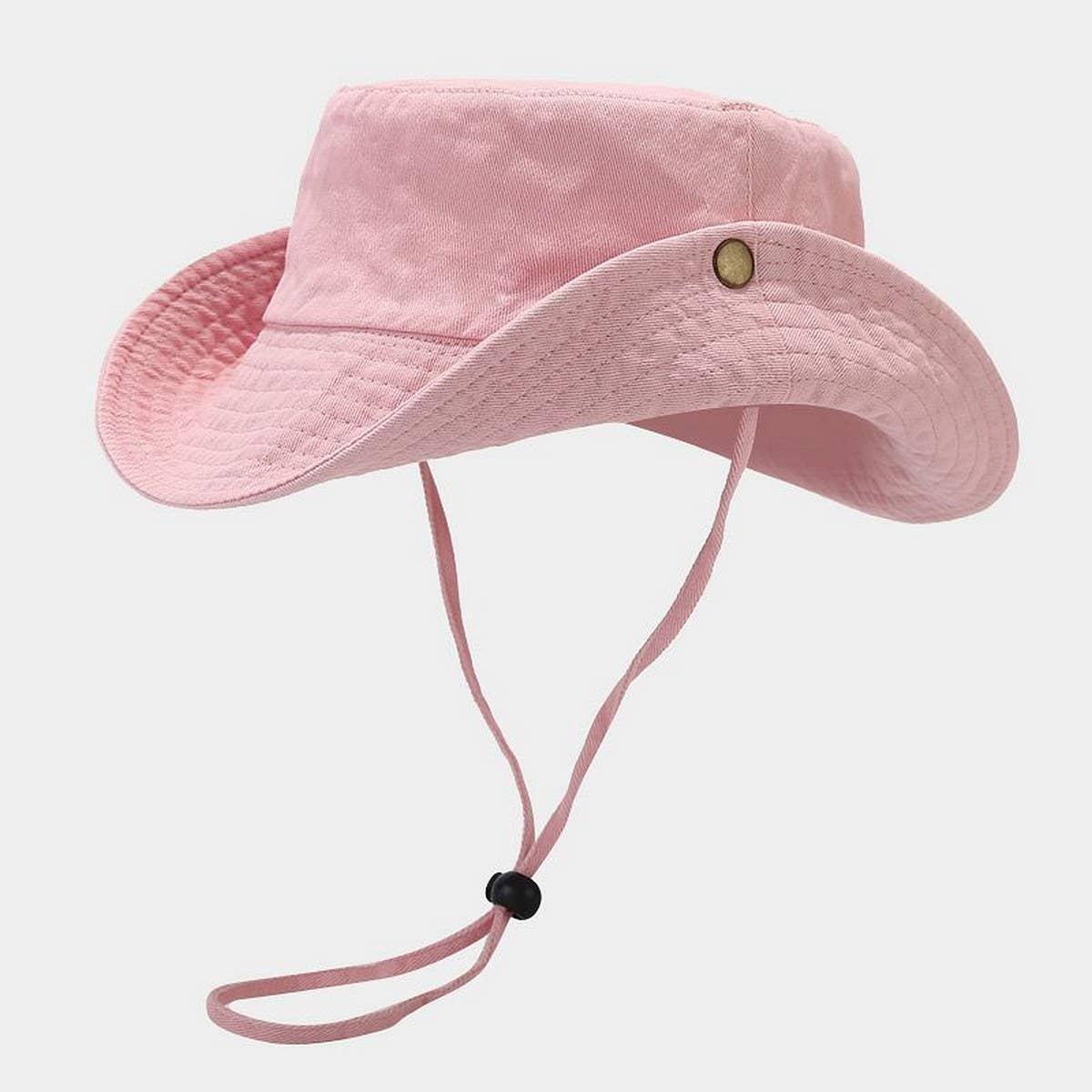 Foldable Washed Cotton Fisherman Hat for Outdoor_CWAH3791