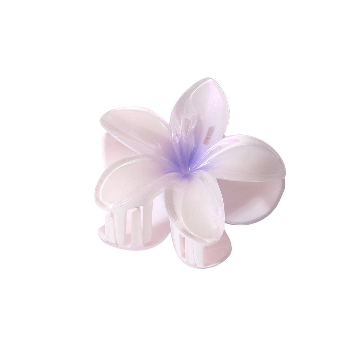 Pearl Gradient Large Egg Flower Hair Claw Clip_CWMM4984