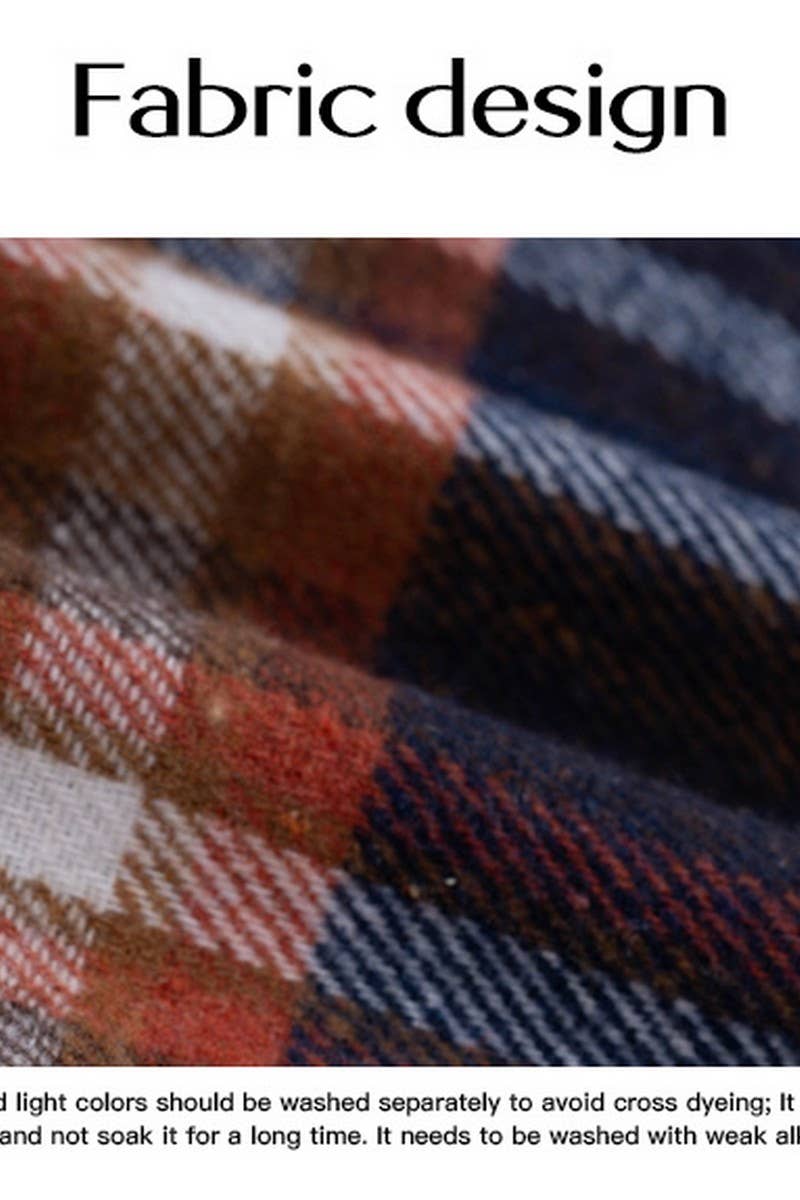 CWOCO0257_CASUAL LOOSE CONTRAST ZIP HOODED JACKET