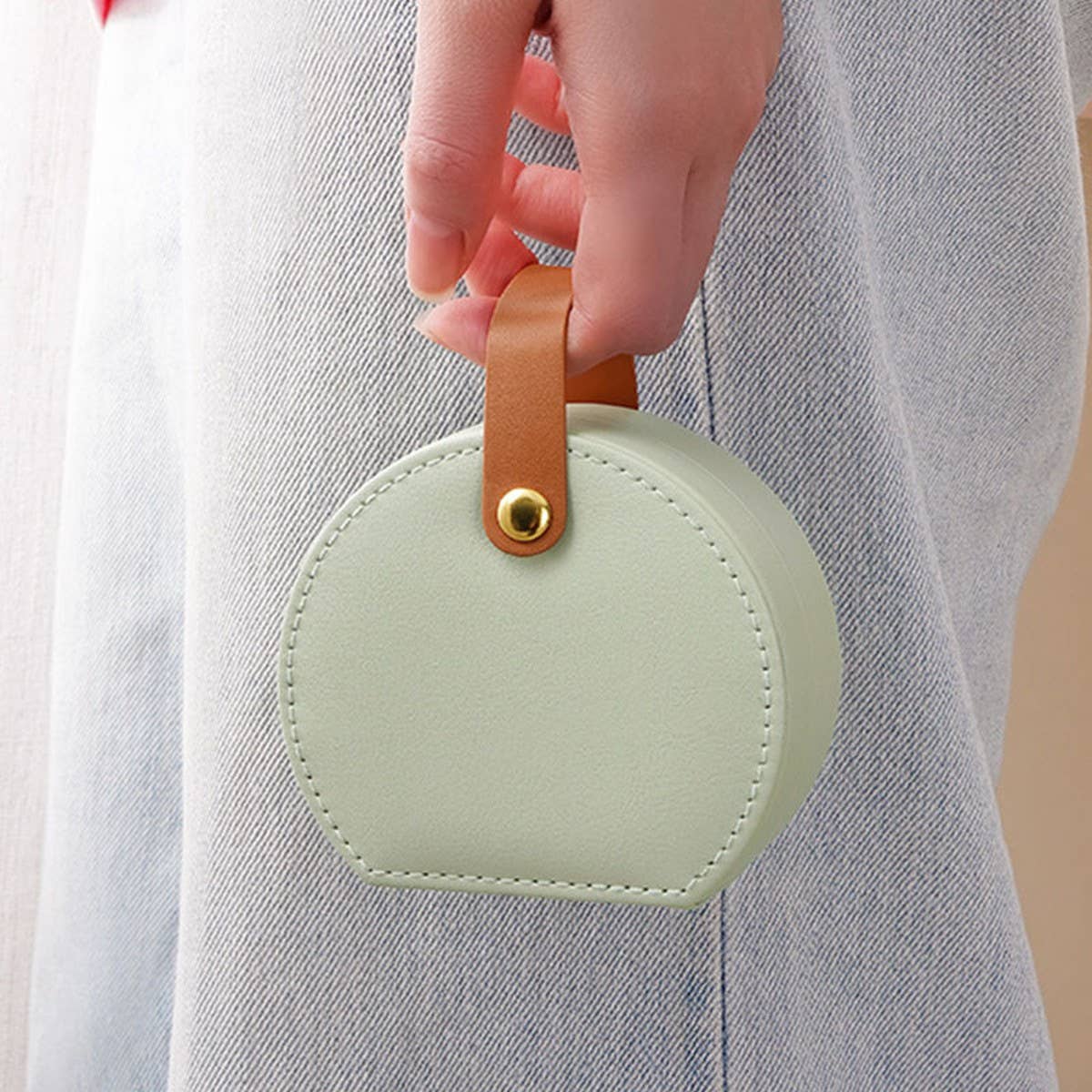 CREATIVE PORTABLE JEWELRY STORAGE BOX
