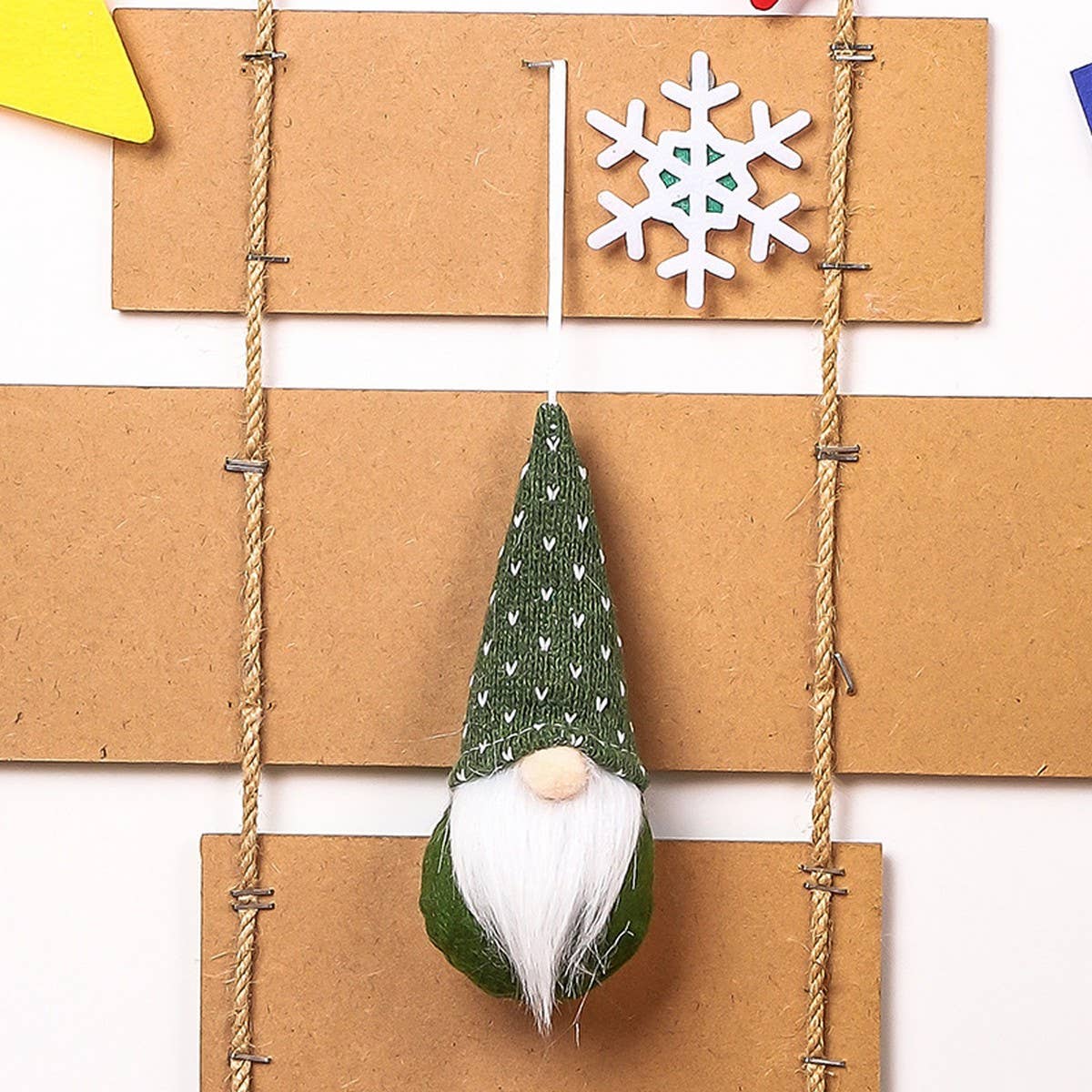 CHRISTMAS DECORATIONS FACELESS OLDMAN DOLL PENDANT