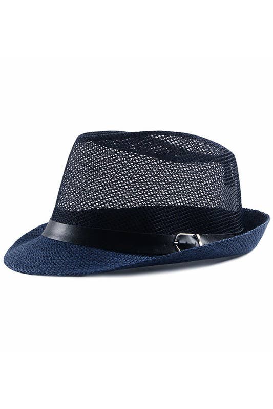 FASHION JAZZ MESH BEACH FEDORA_CWAH050