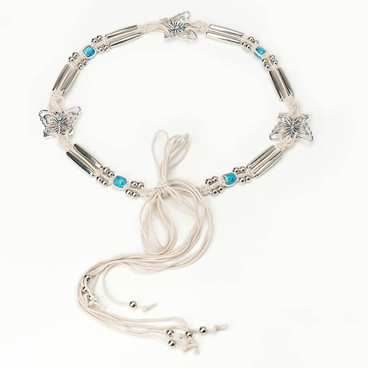 Bohemian ethnic ornaments with a waist chain