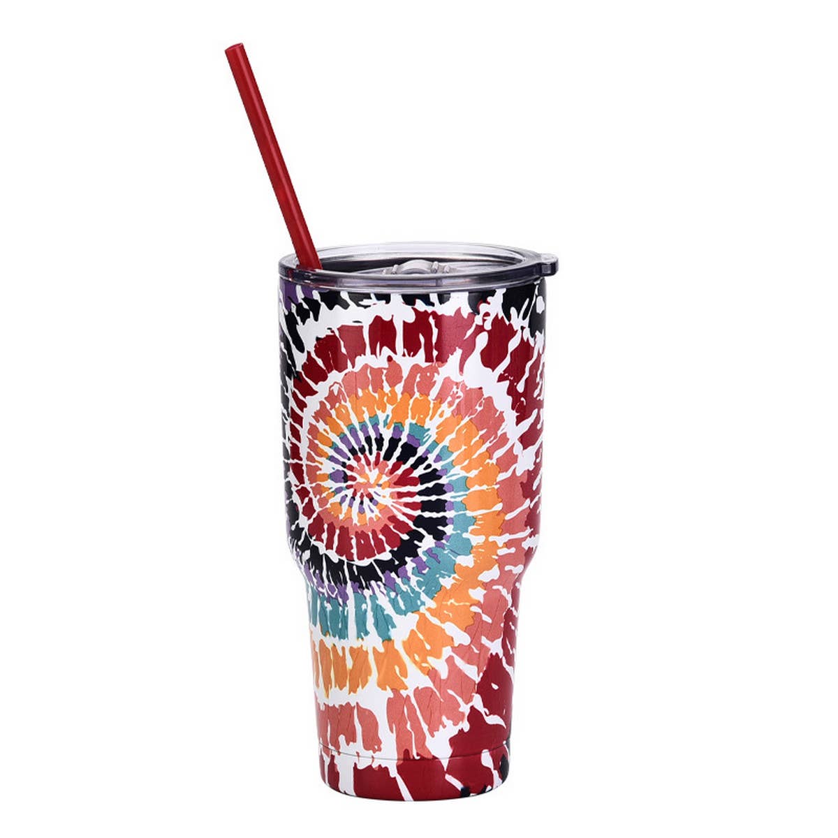 NEW TIE-DYE LARGE-CAPACITY THERMAL WATER CUP_CWMM0989