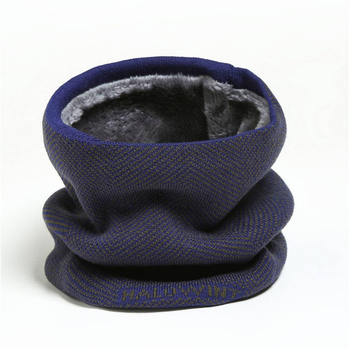 WATER RIPPLE SIMPLE COLOR MATCHING NECK GAITER