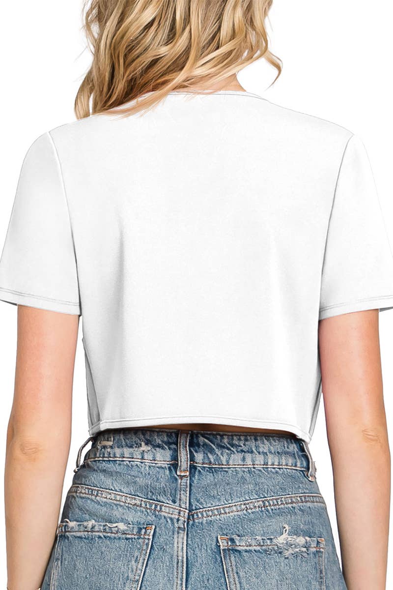 CWOBL092_Short Sleeve  Bolero Open Front Cardigan