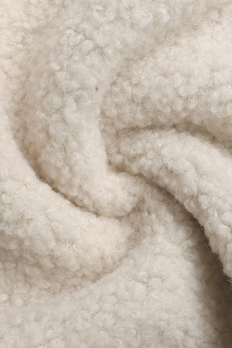 CWTBLL1774_HALF-ZIP COLLAR POLAR FLEECE SWEATSHIRT