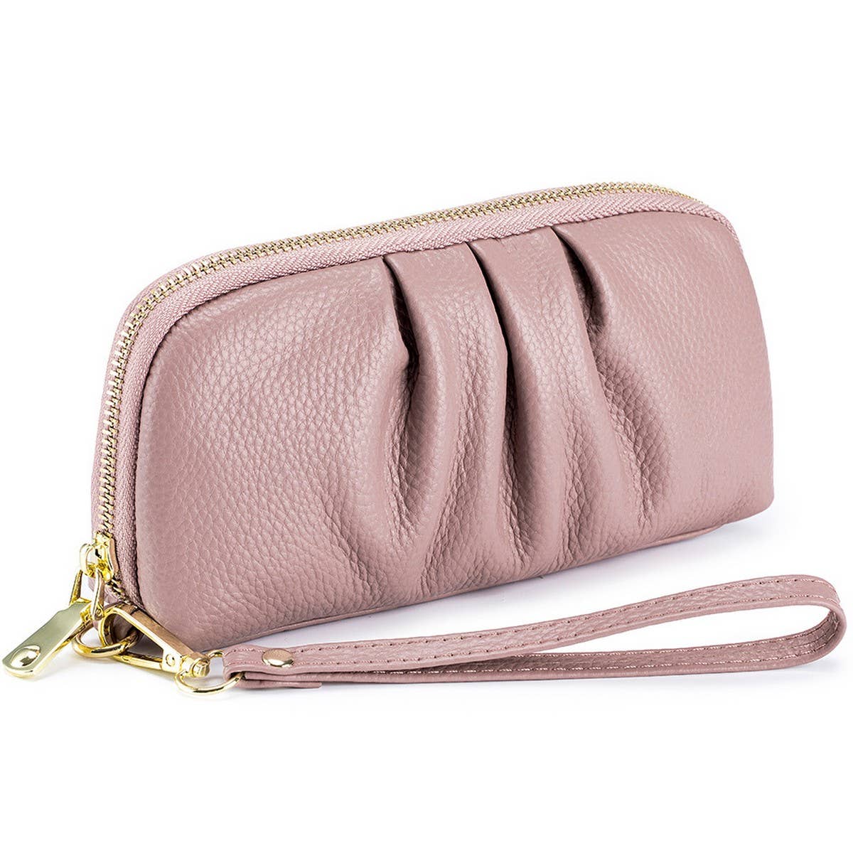 TOP LAYER COWHIDE FASHIONABLE LONG LEATHER WALLET_CWAB3781