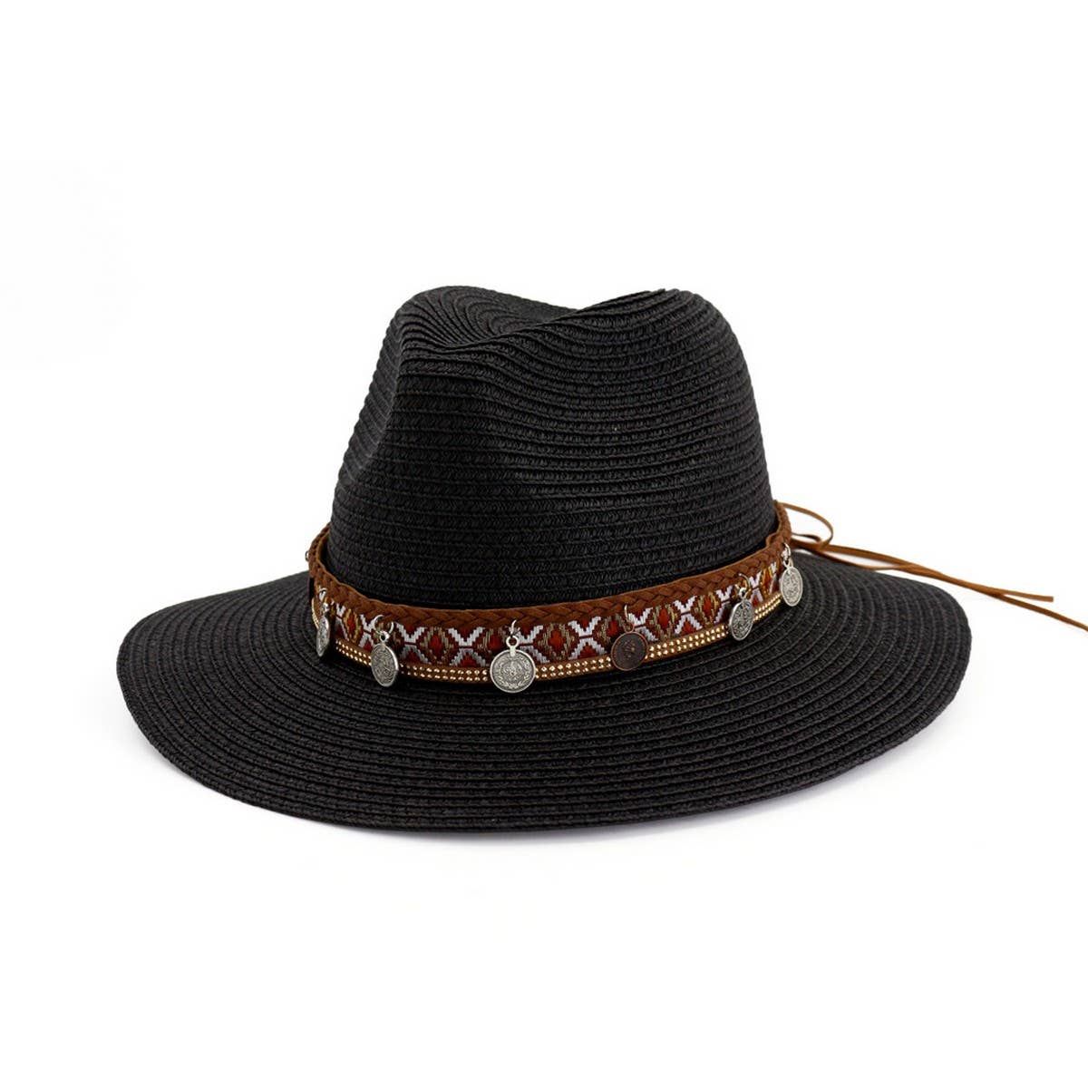OUTDOOR BEACH SUNSCREEN PANAMA HAT_CWAH1250