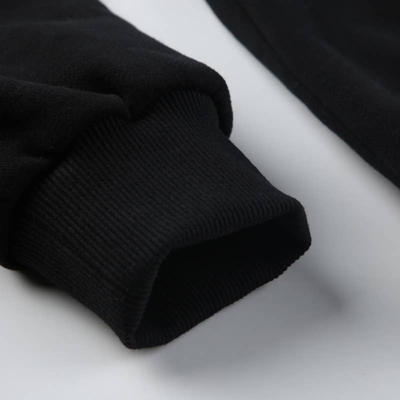 Dark wind big hair collar hooded loose coat