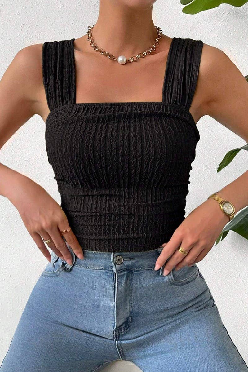 CWTTK1180_SQUARE NECK STRAP CROP TANK TOP