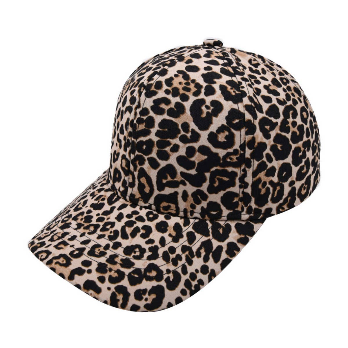 Leopard Print Baseball Cap-Sun Protection Hat CWAH1223
