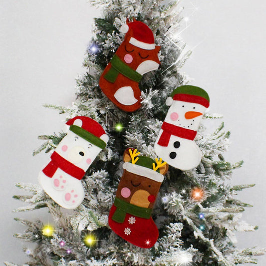 CHRISTMAS ORNAMENTS FOR CANDY BAGS AND SOCKS