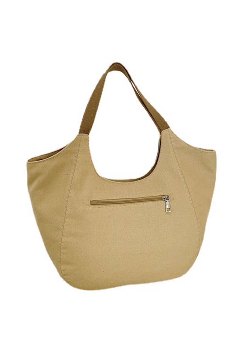 MODERN PATTERNED CASUAL CANVAS SHOULDER BAG_CWAB0511