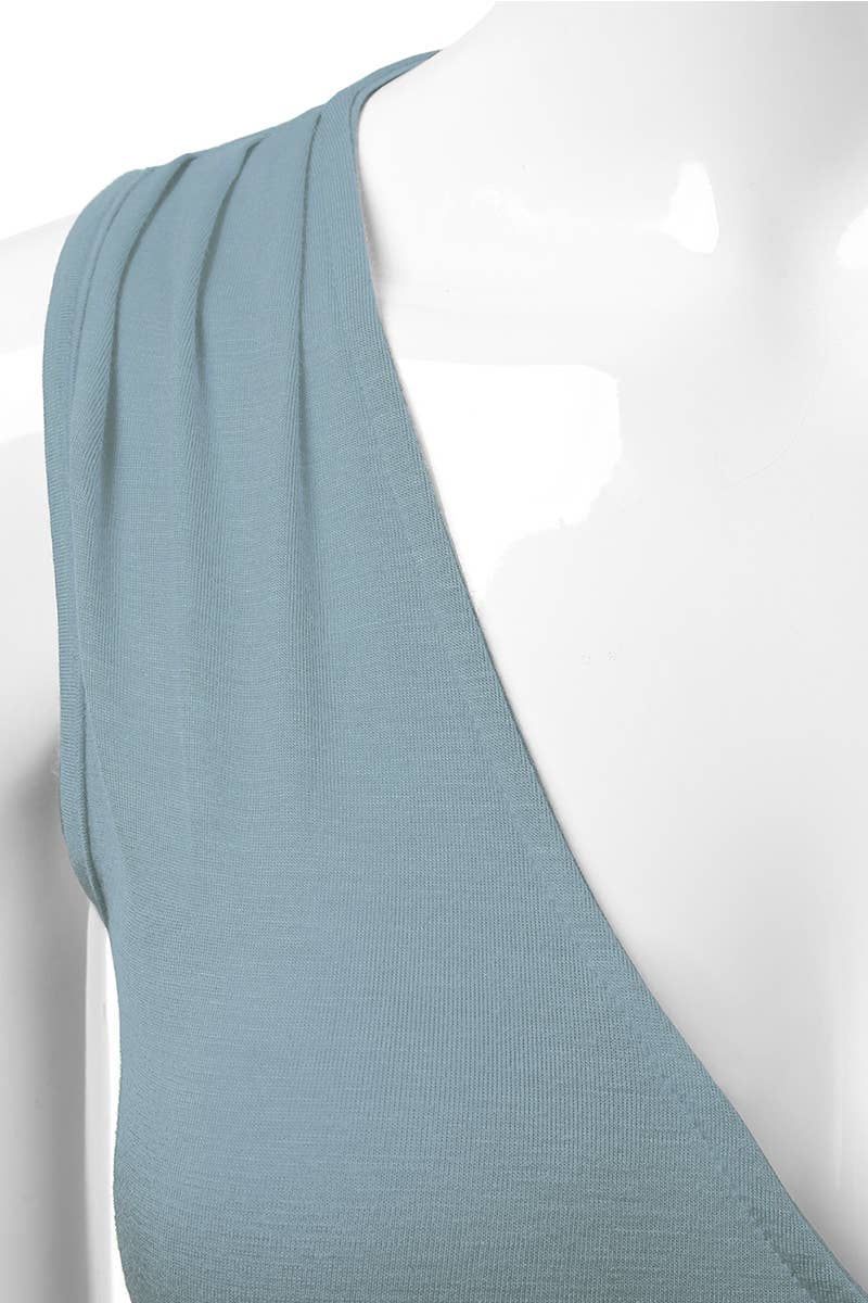 AWTTK624_Sleeveless Tank Tops Deep V-Neck Surplice Wrap