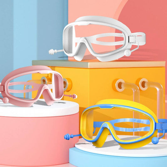 Kids Anti-Fog HD Swim Goggles for Boys & Girls